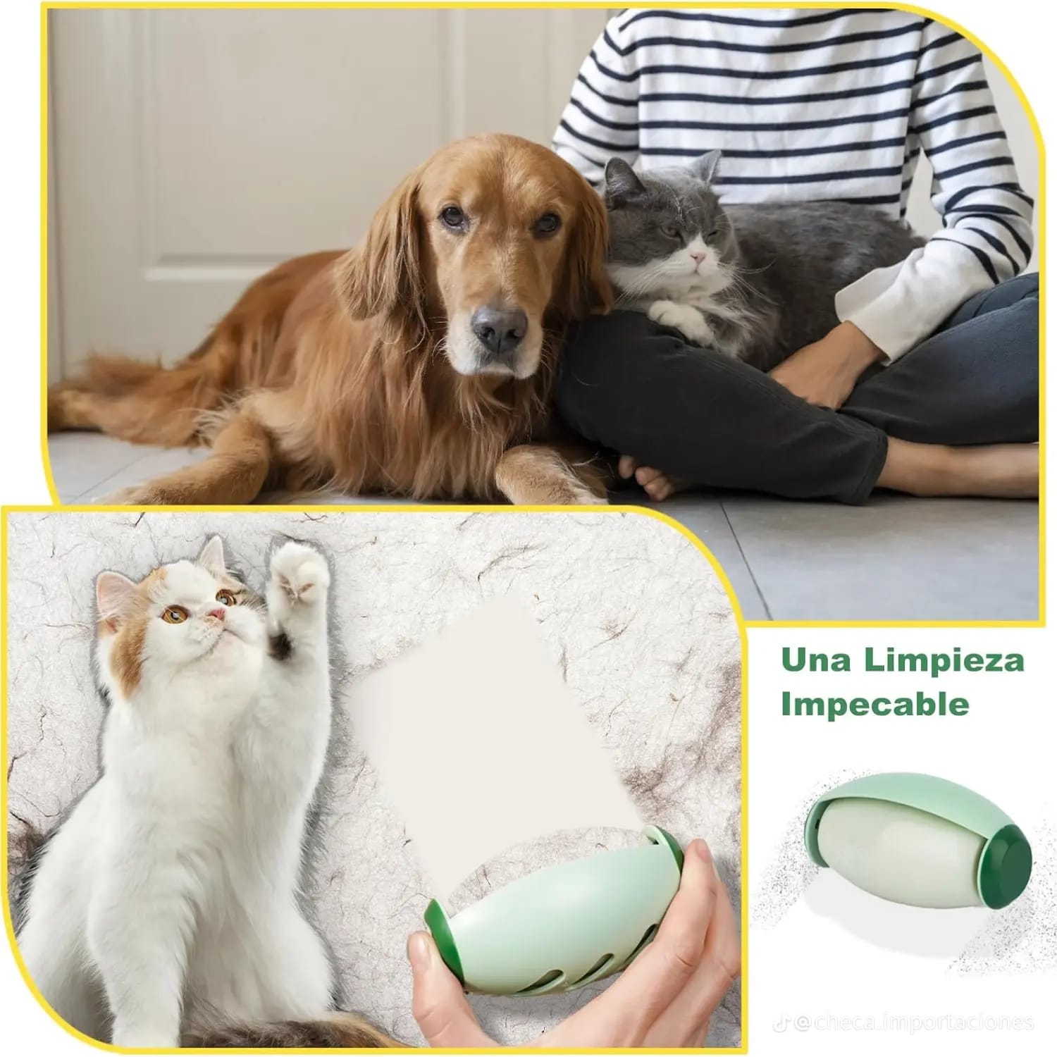 😺🐶QUITAPELUSA PORTATIL REUTILIZABLE😸🐶🐈